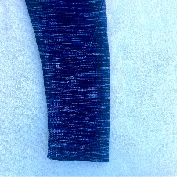 All in Motion Girls Leggings Sz.6 Navy Ombré Tagless - Picture 4 of 9